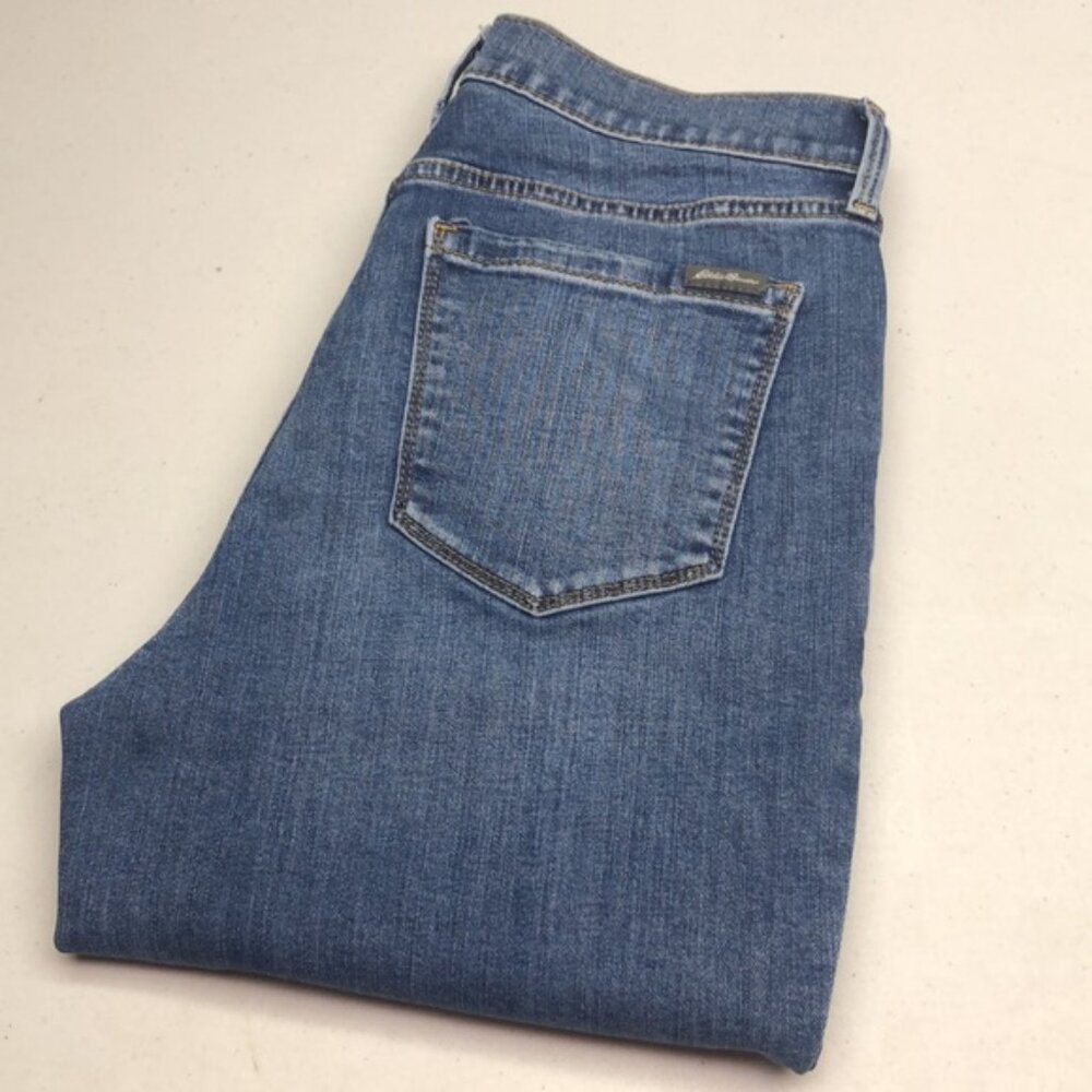 LIKE NEW EDDIE BAUER VOYAGER HIGH-RISE CROP JEANS 6/28x26 ⭐️